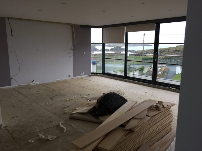 Empty living room